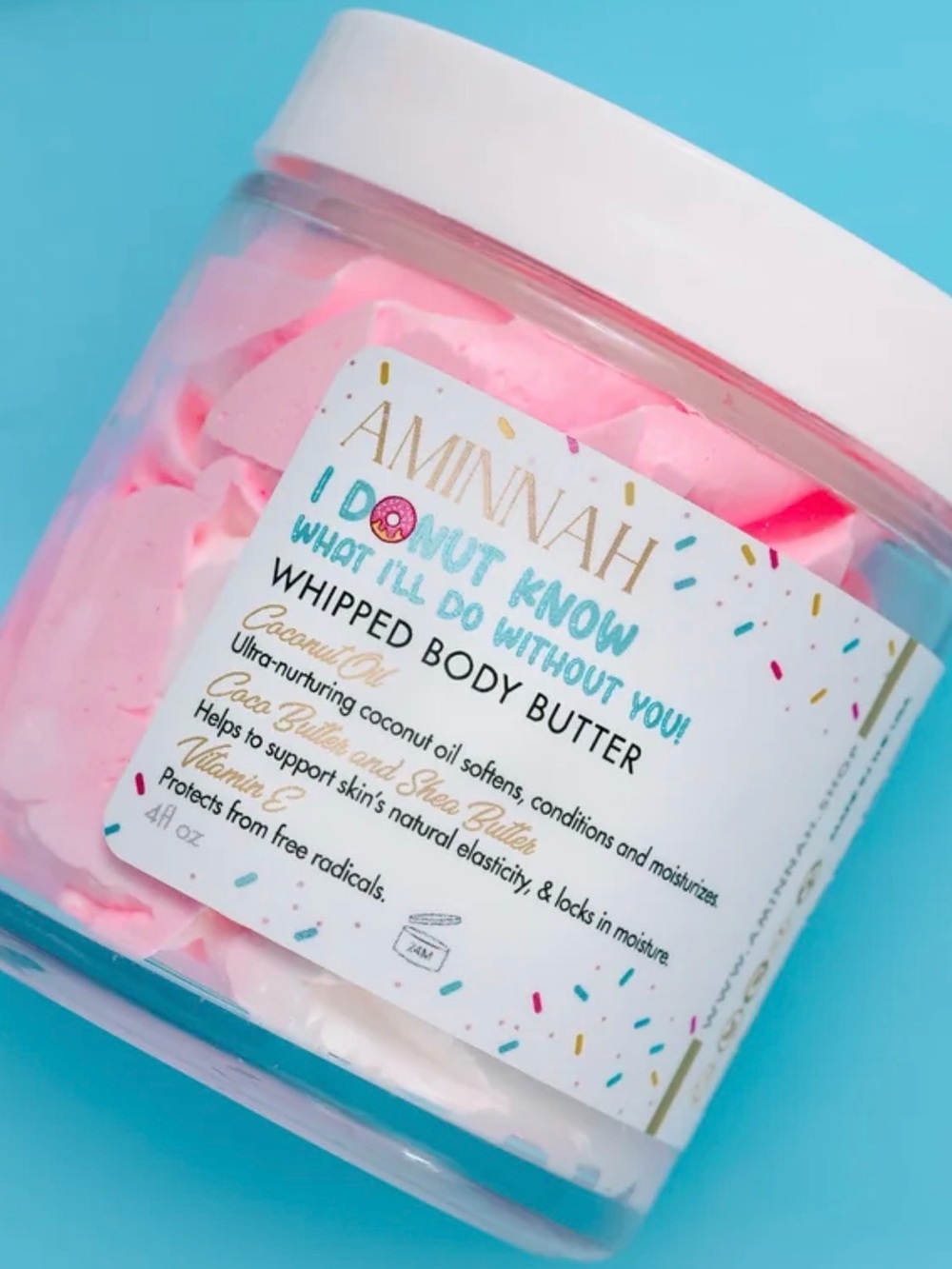 Aminnah I Donut Know Whipped Body Butter — Pink